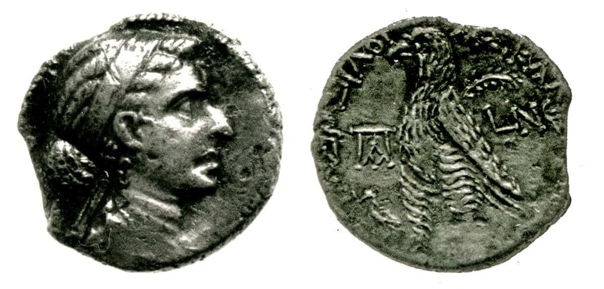 cleopatra coin