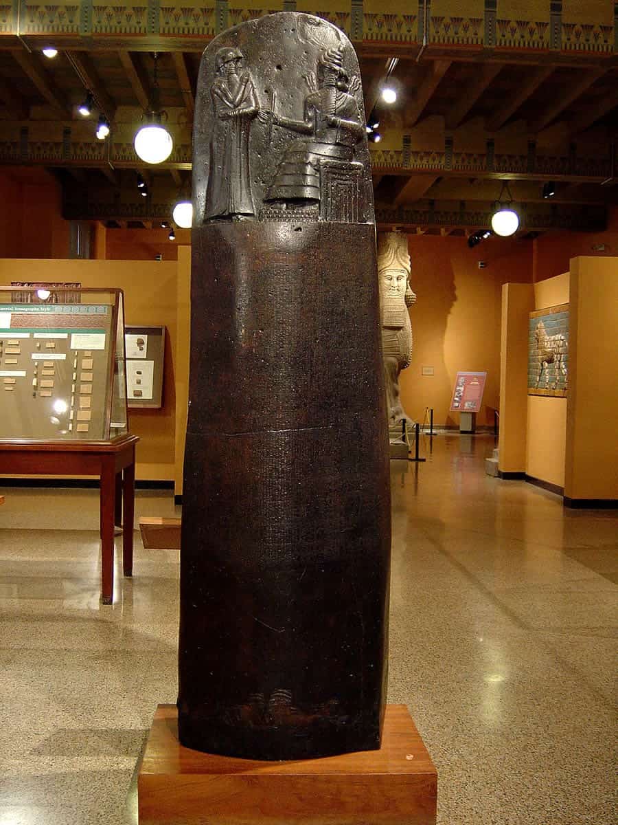 code of hammurabi replica