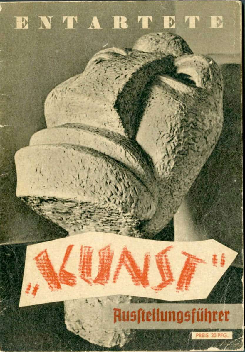 entartete kunst exhibition poster