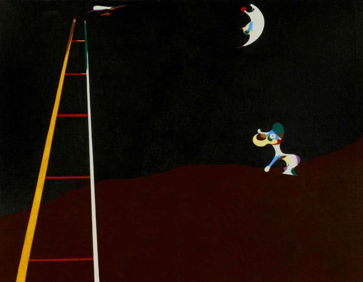 joan miro moon in art