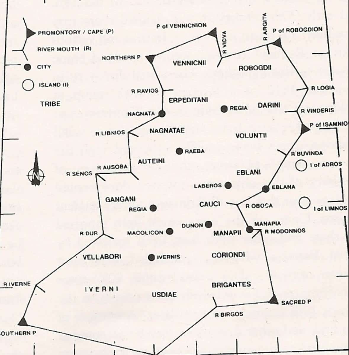 ptolemy map ireland