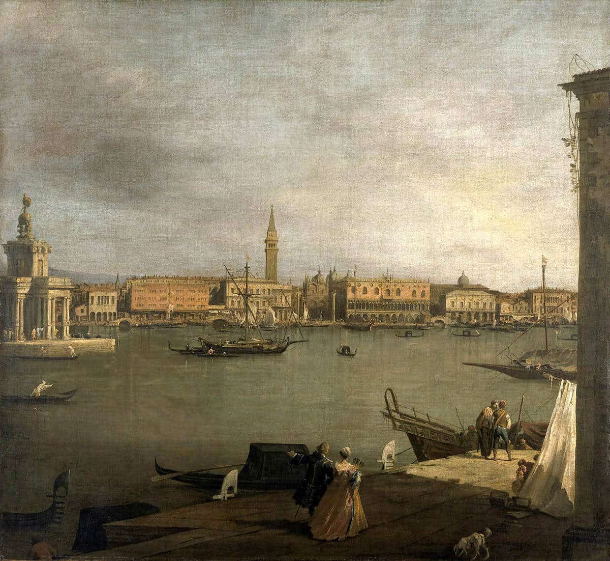 san marco looking north painting