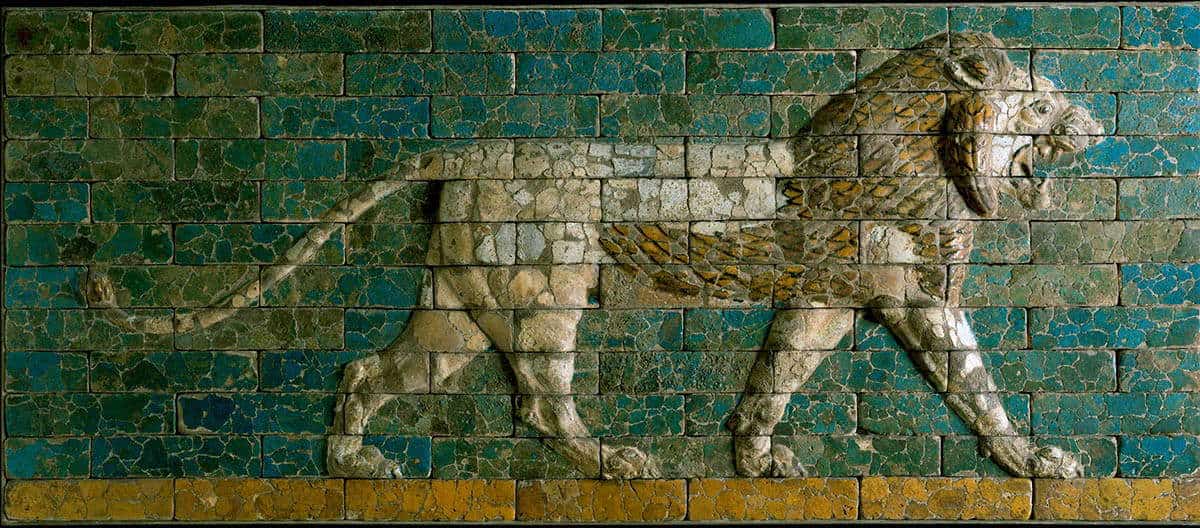 striding lion babylonian met