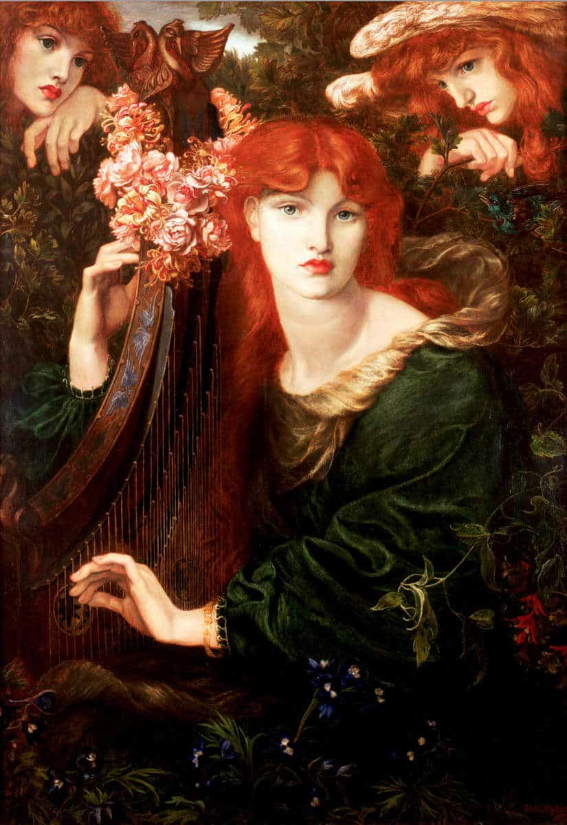 la ghirlandata dante gabriel rossetti