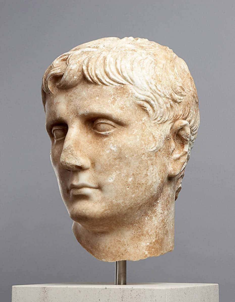 Roman Emperor Augustus portrait