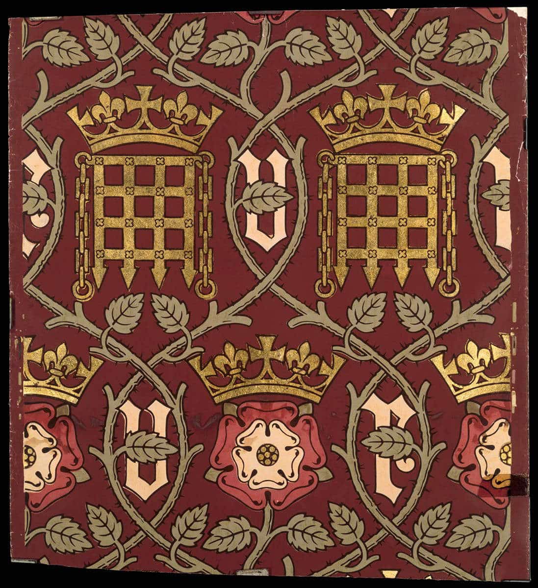 augustus pugin wallpaper 1848