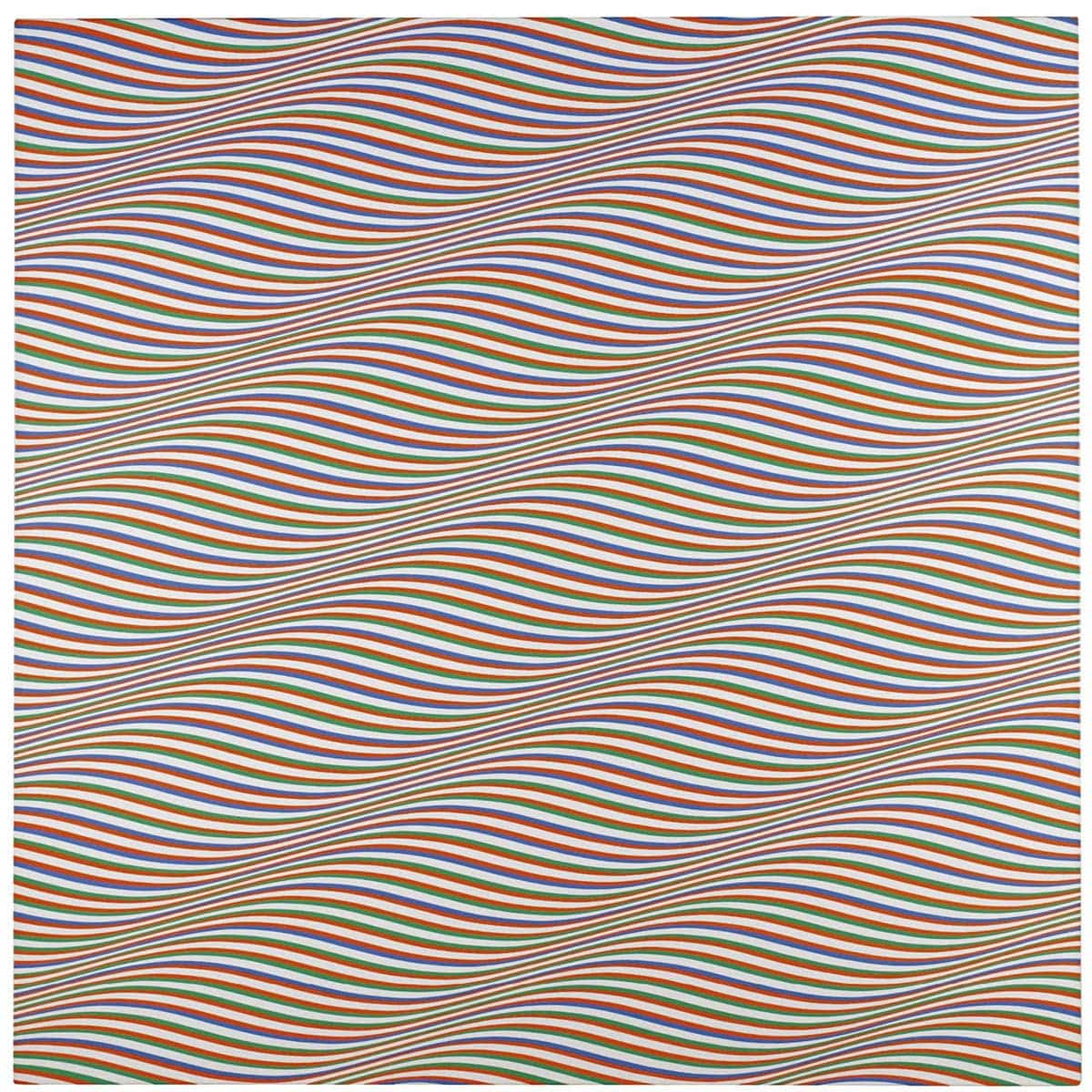 bridget riley gala waves