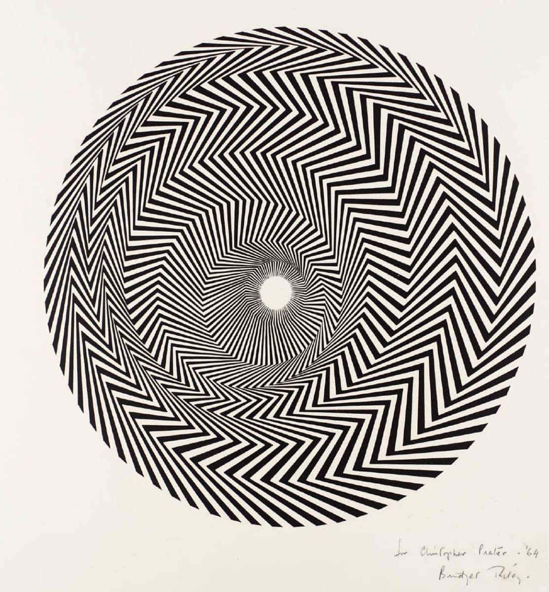 bridget riley op art blaze