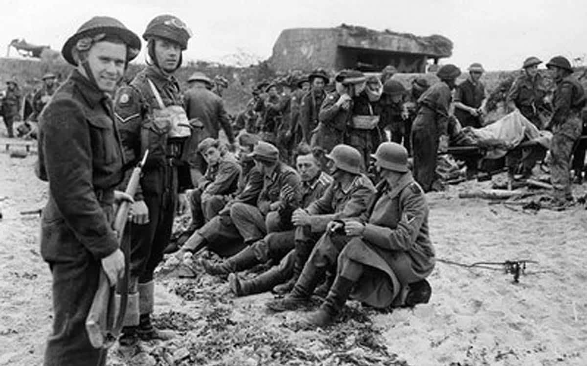 canadians german prisoners d day