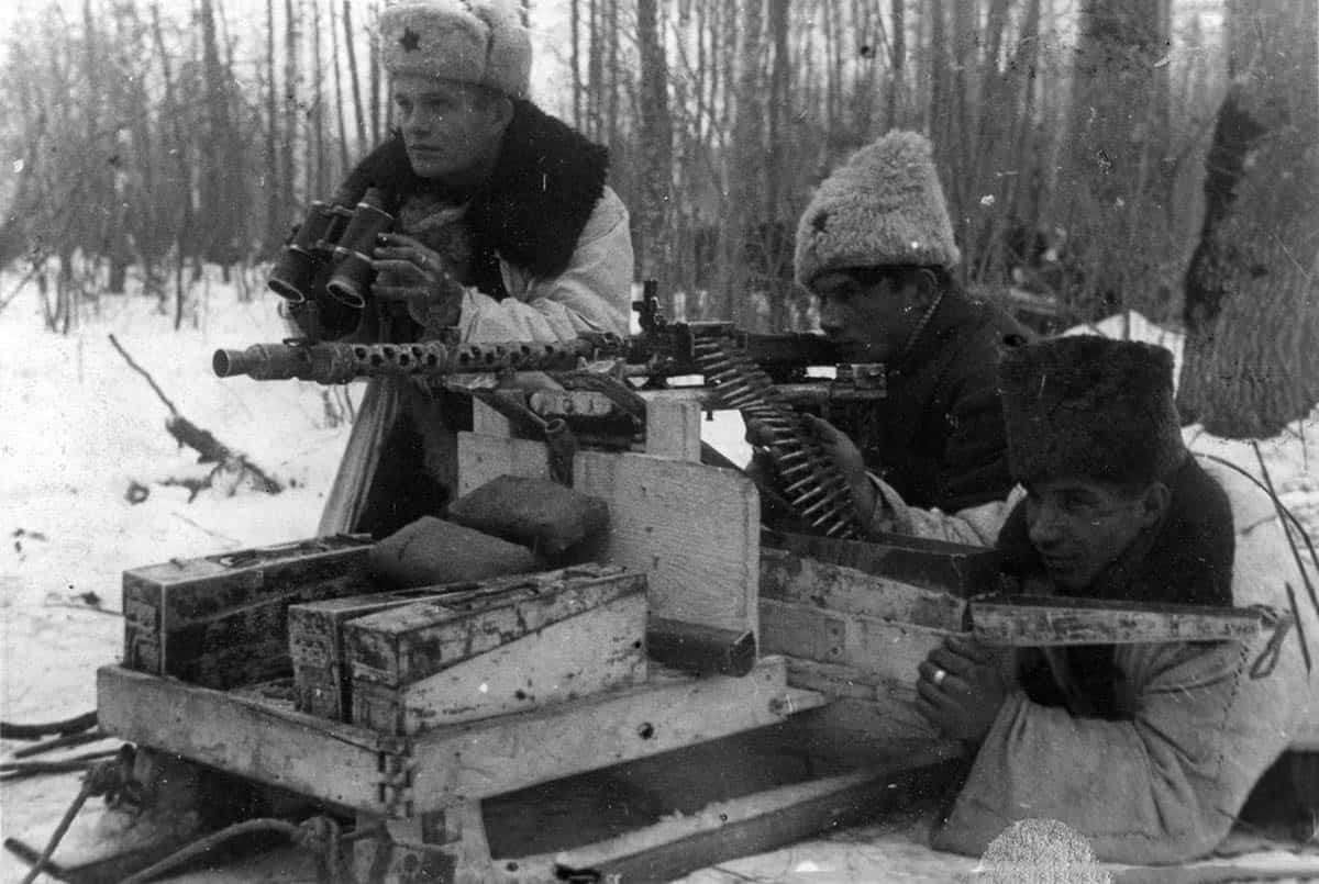 soviet partisans mg34