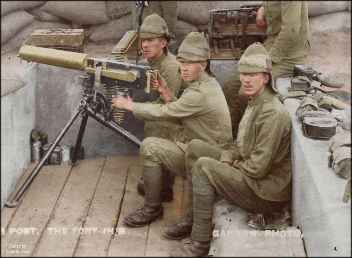 british maxim gun