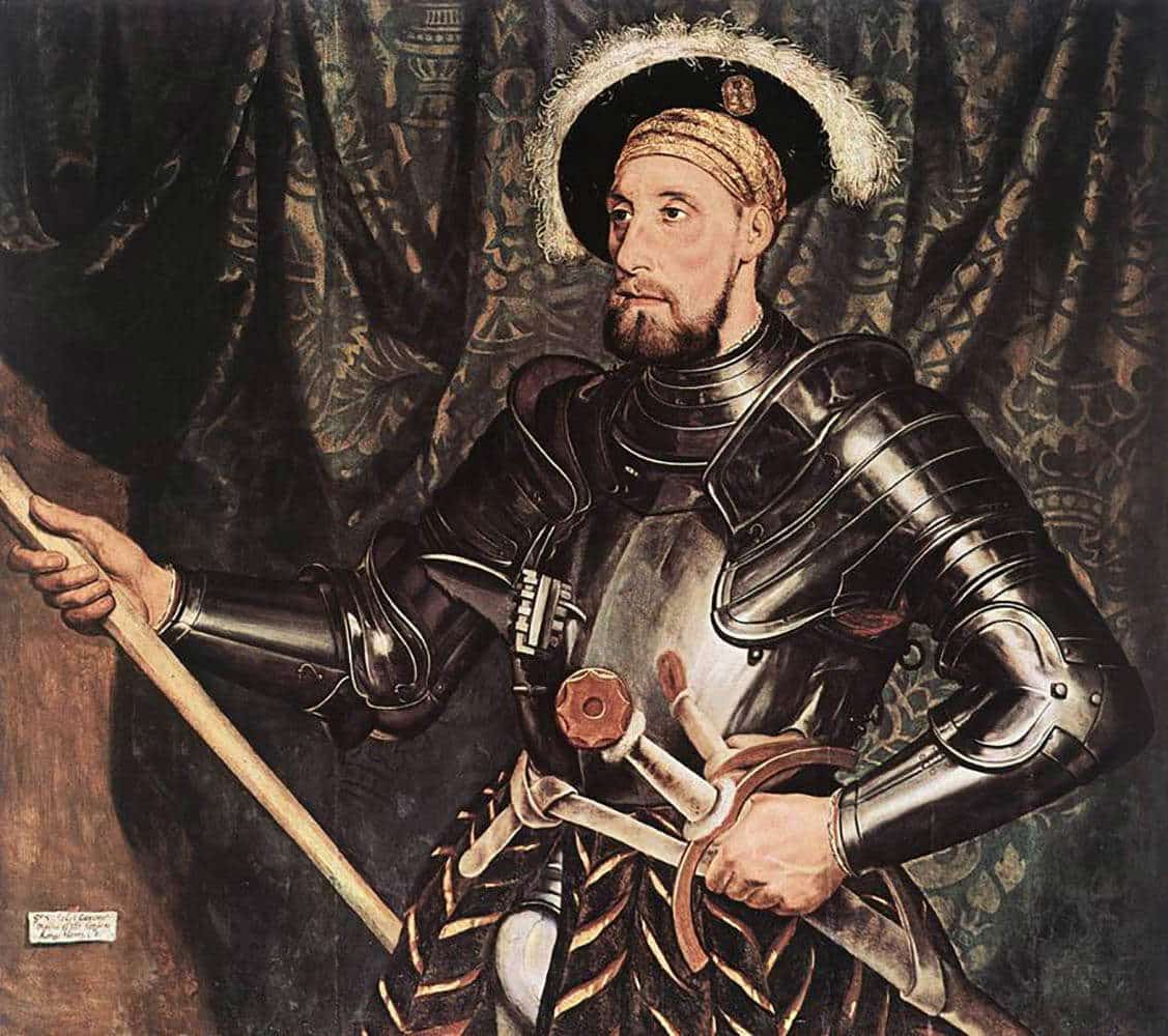 carew holbein medieval armor portrait