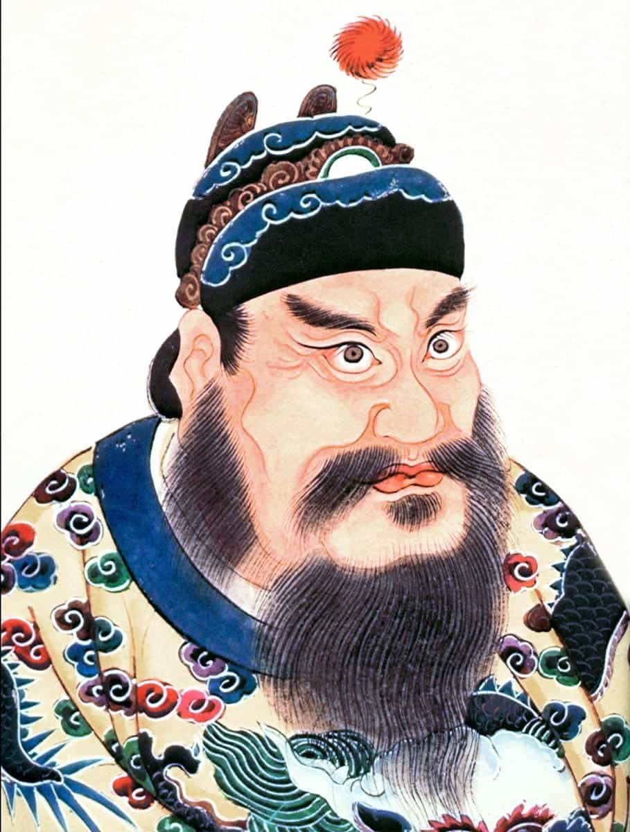 first emperor of china portrait