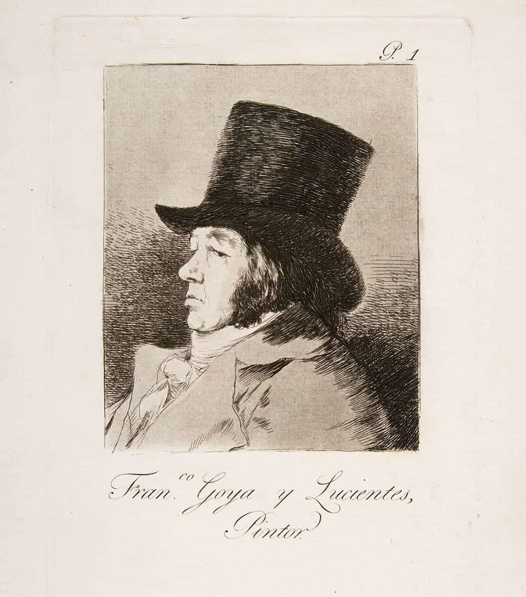 francisco goya self portrait