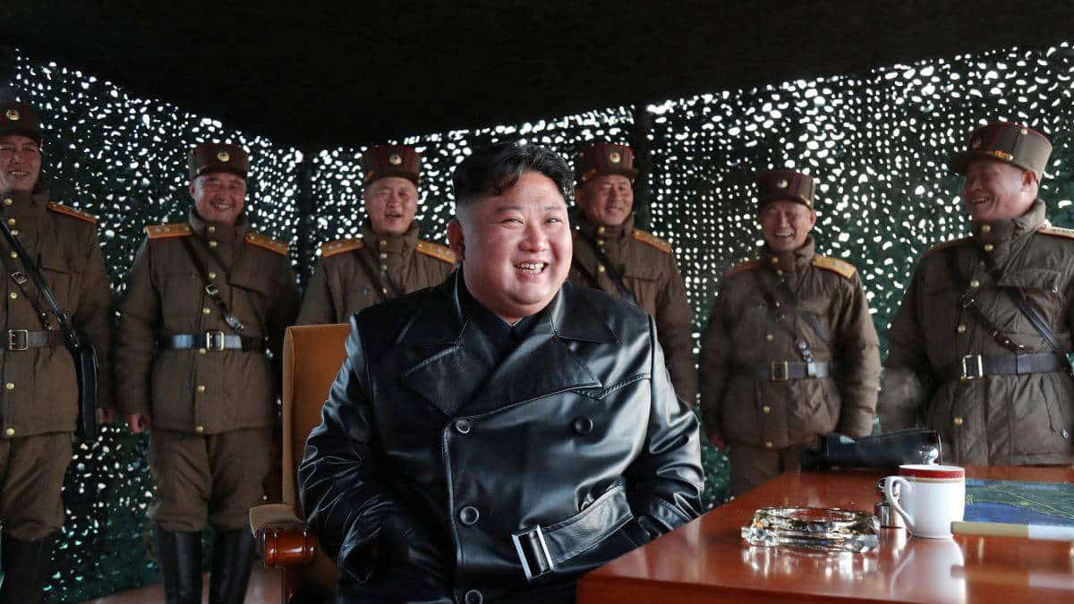 kim jong un leather trenchcoat