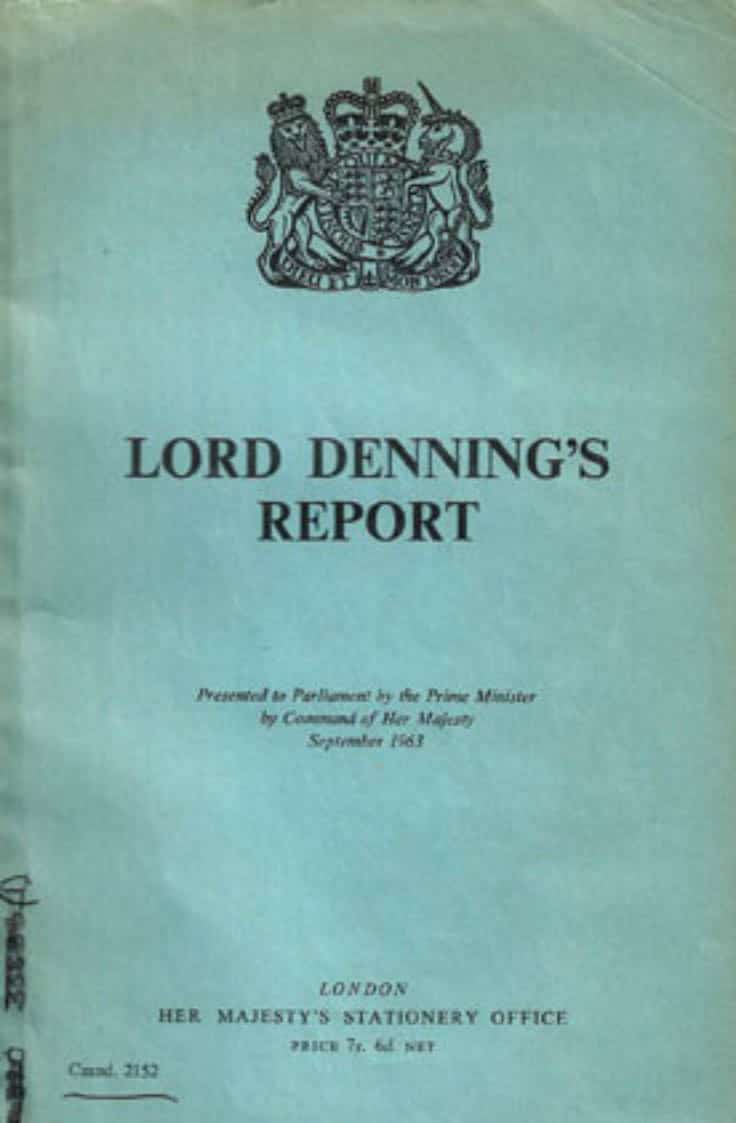 lord dennings report