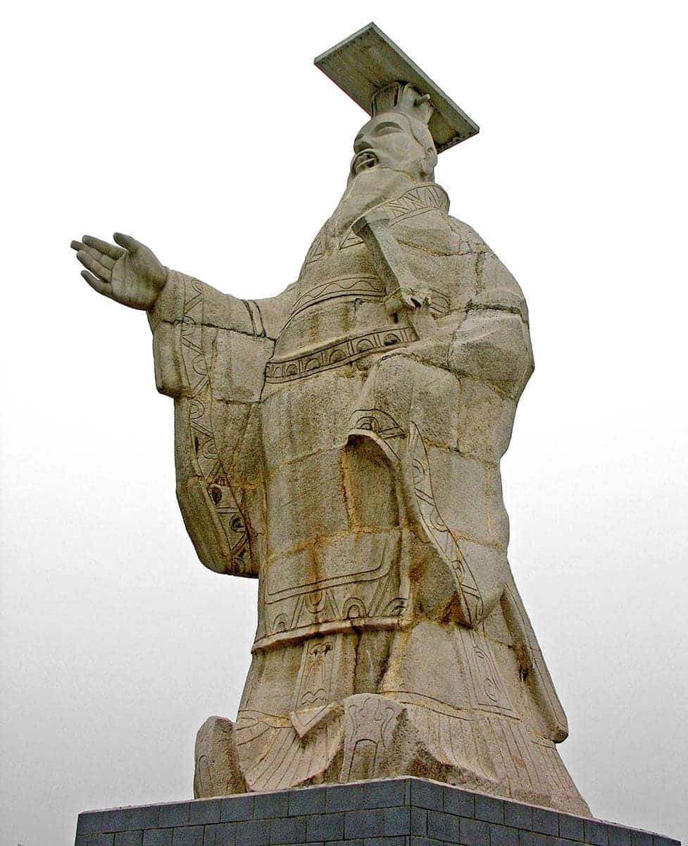 qin shi huang statue