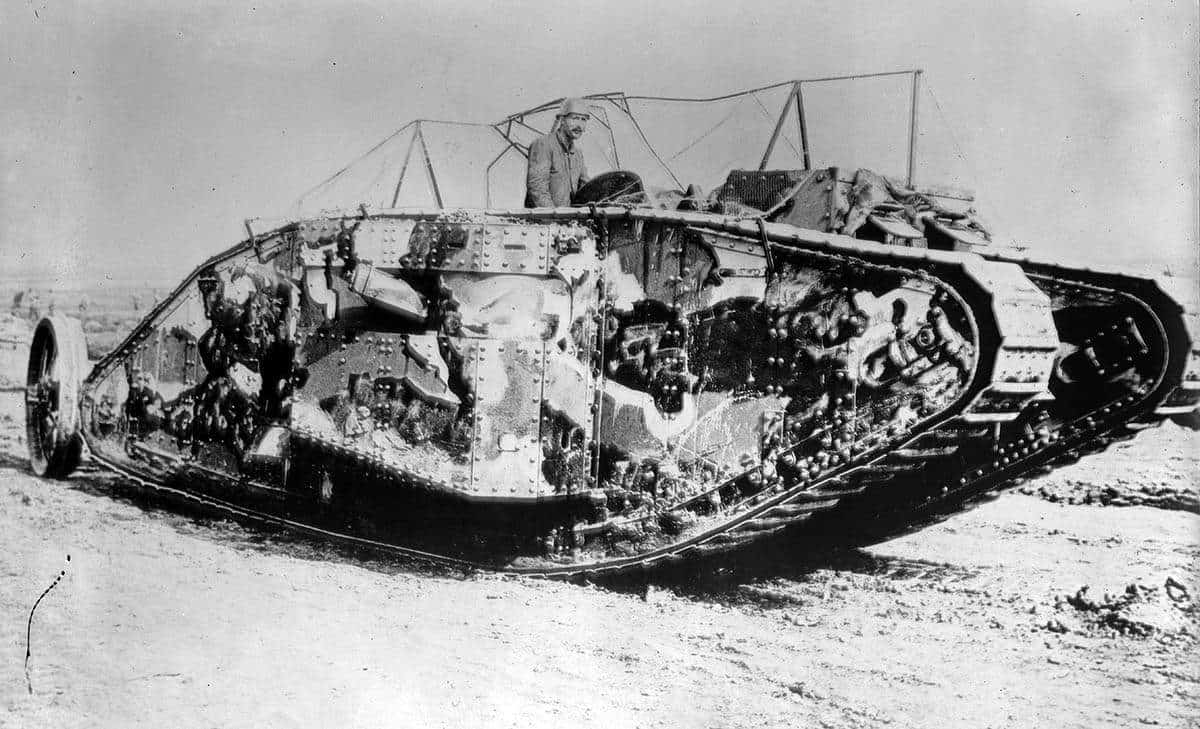 tank somme world war i