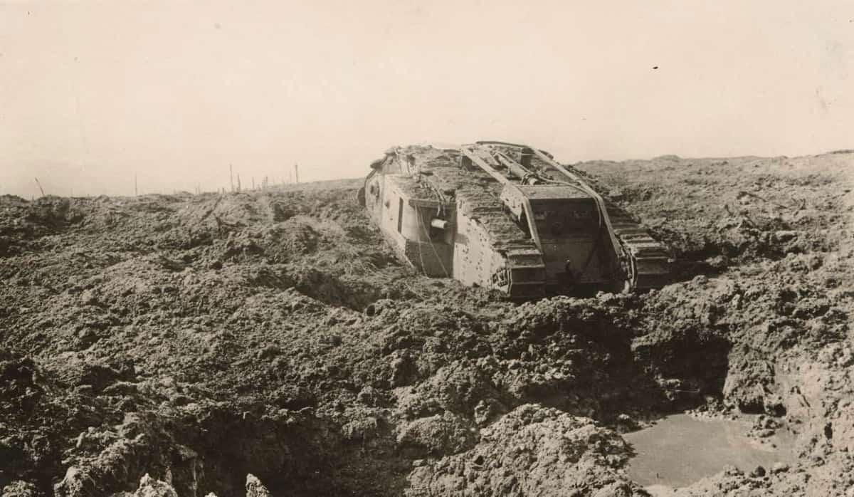 tanks mud ypres passchendaele