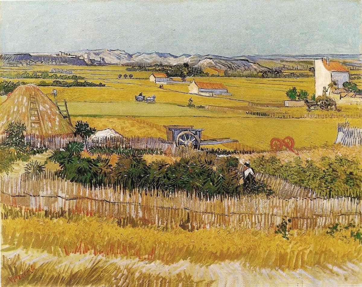 vincent van gogh harvest