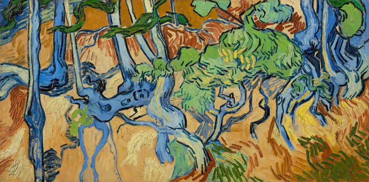 vincent van gogh tree roots