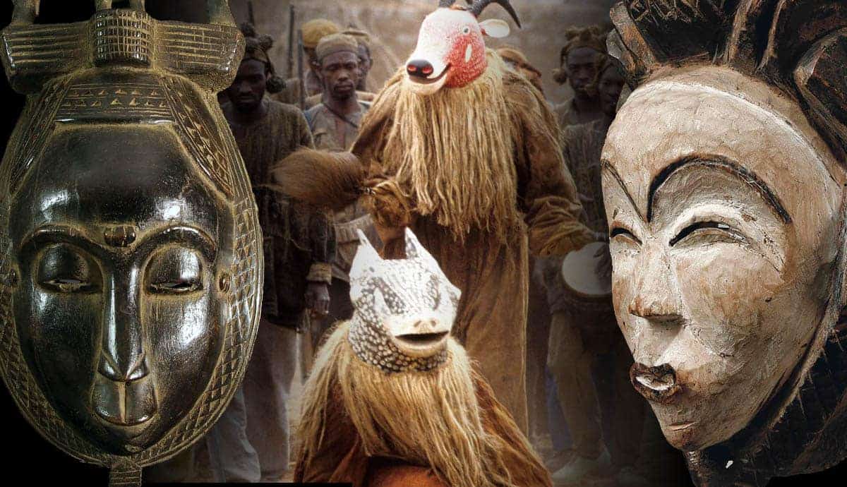 african masks and ritual ceremony