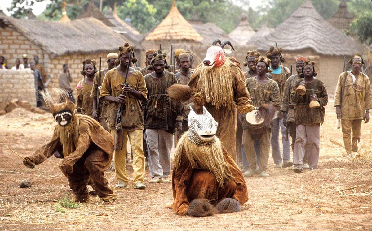 African funeral ceremony