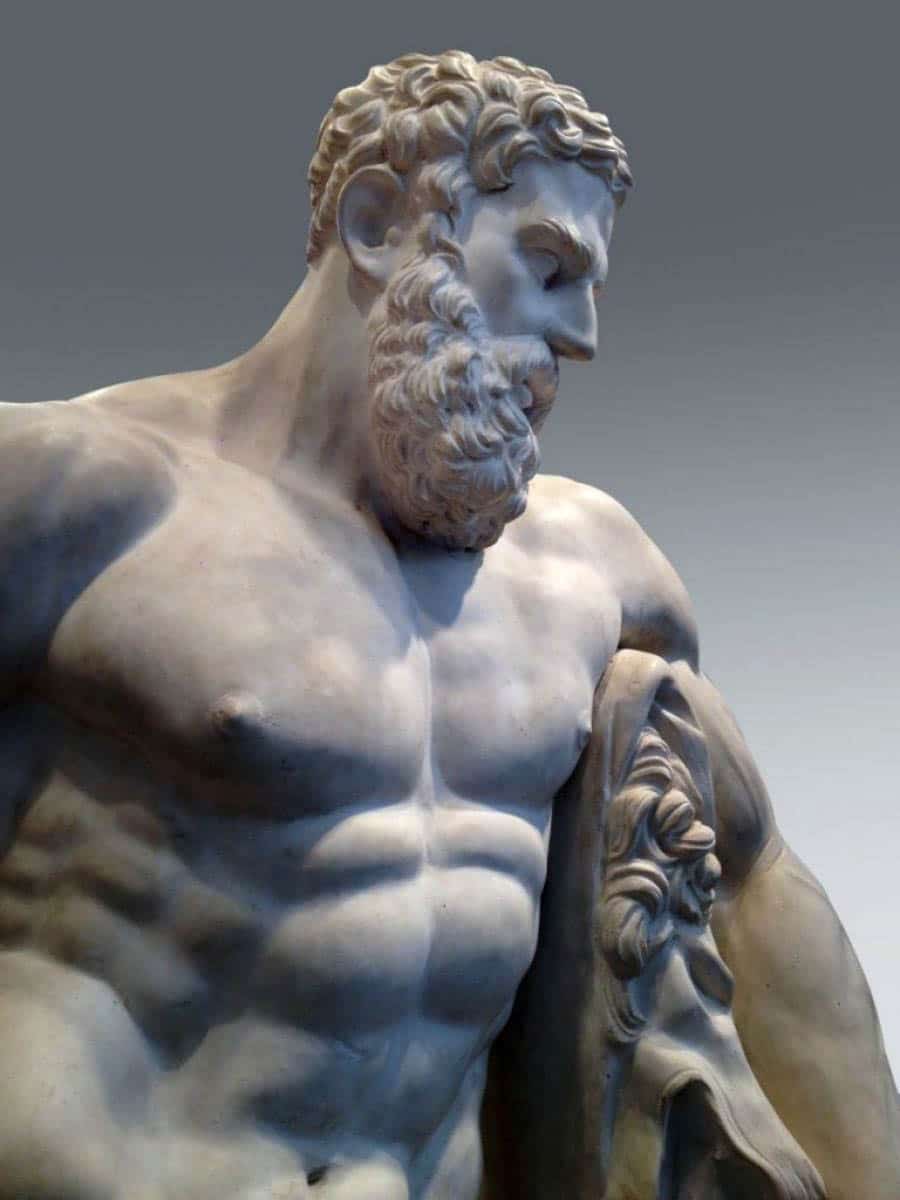 heracles statue