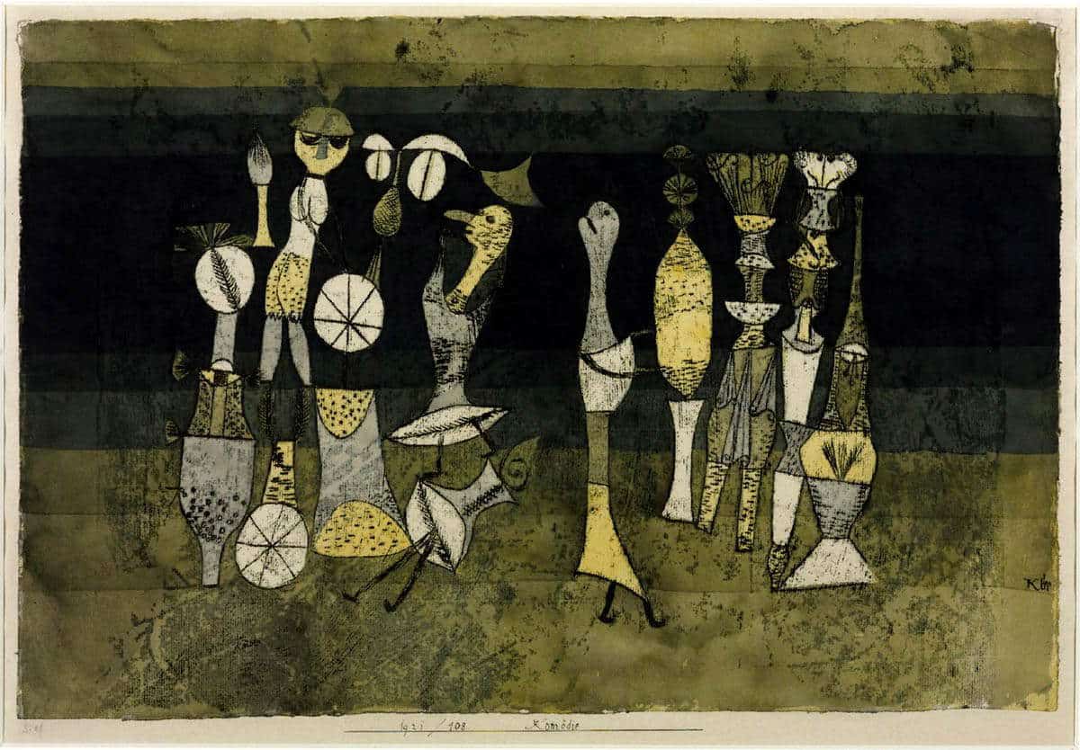 klee comedy painting