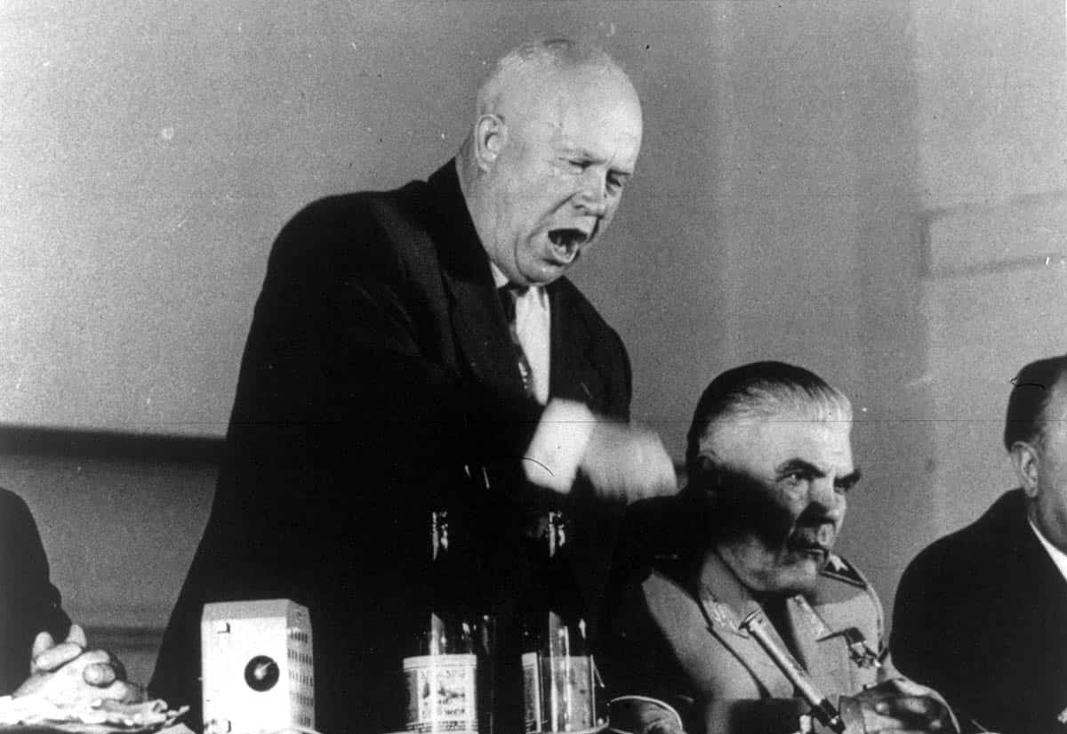 nikita khrushchev paris summit photo