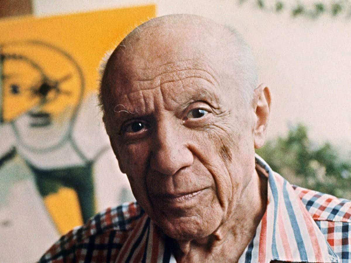 pablo picasso portrait photo