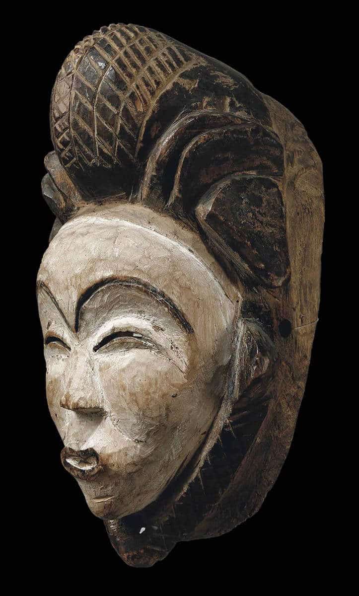 punu african mask gabon