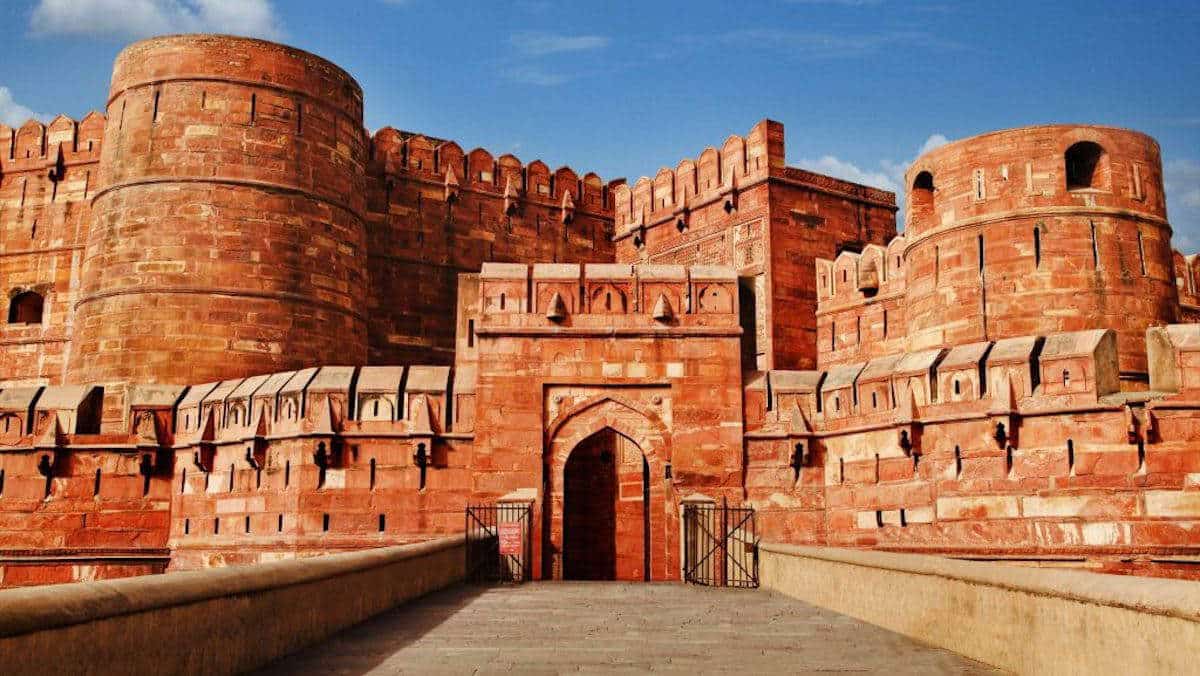 red fort complex agra