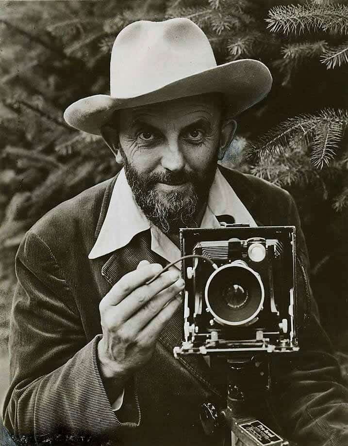 ansel adams self portrait