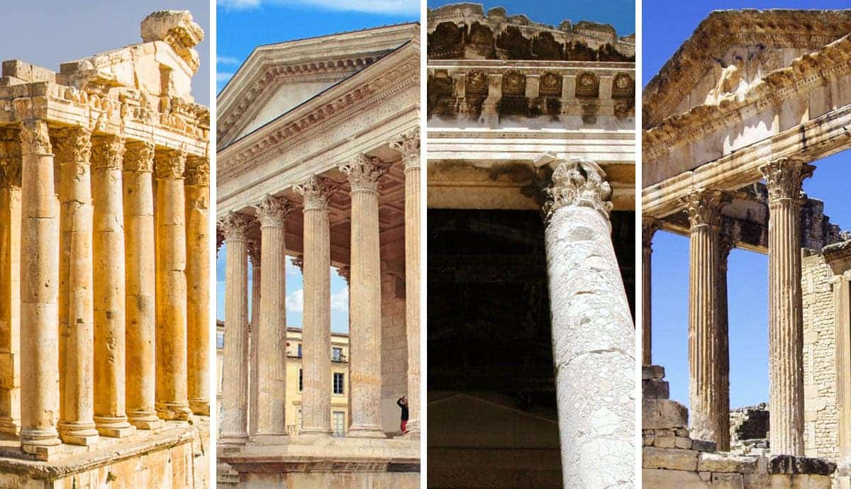 four famous roman temples