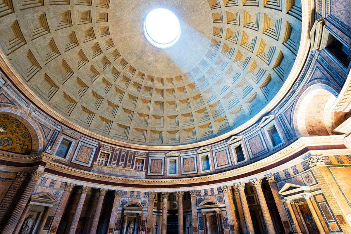 pantheon roman temples