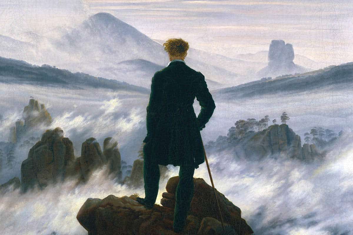 wanderer above sea friedrich