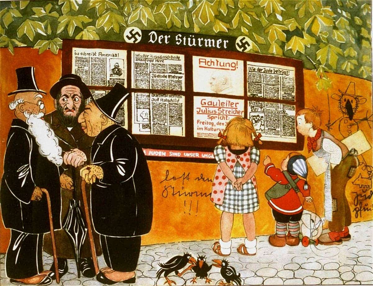 Antisemitic Childrens Book Illustration