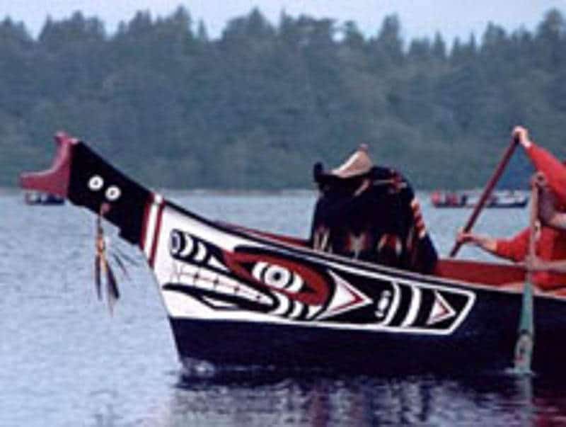 coast salish canoe native americans