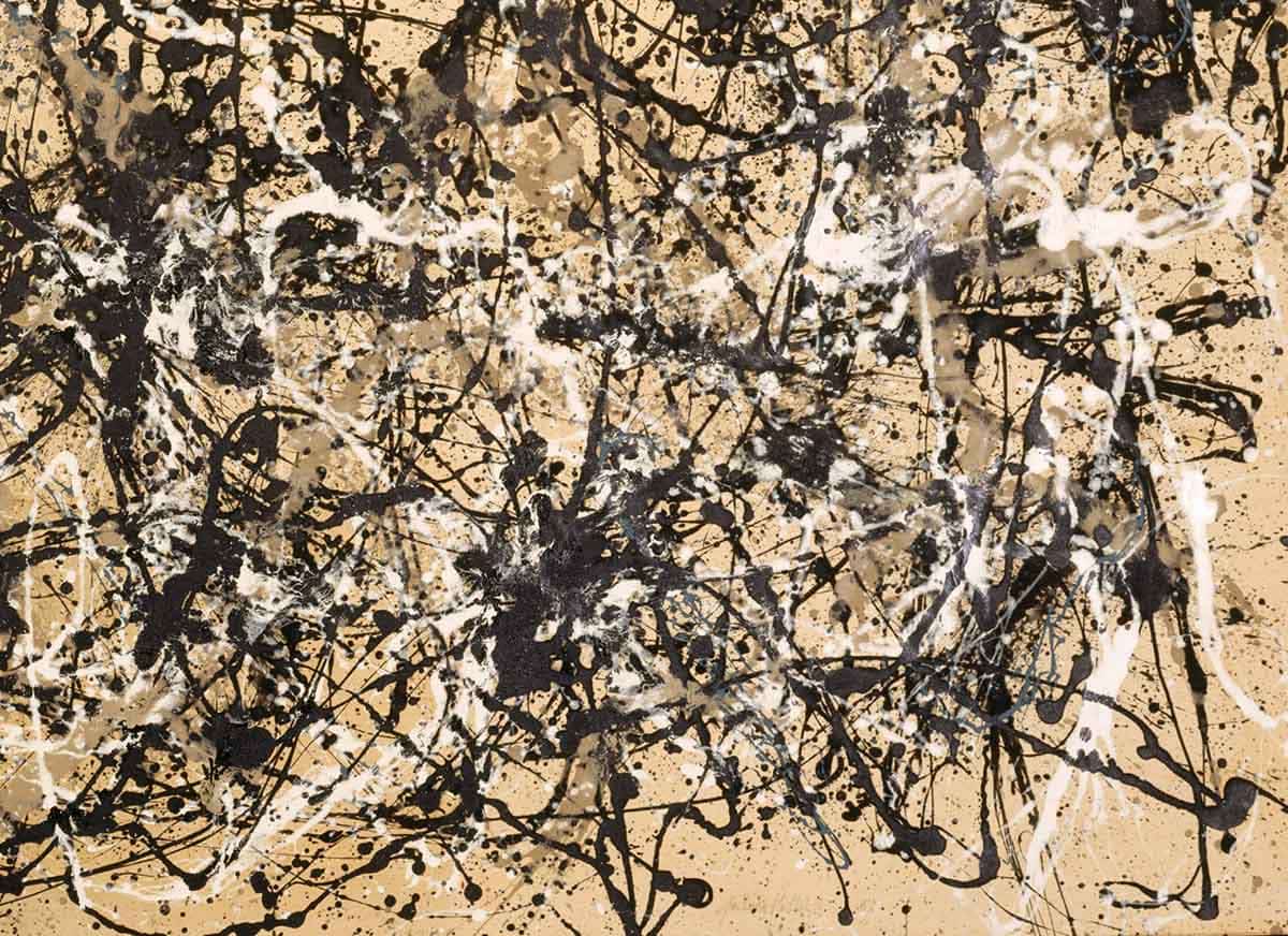 jackson pollock autumn rhythm detail 