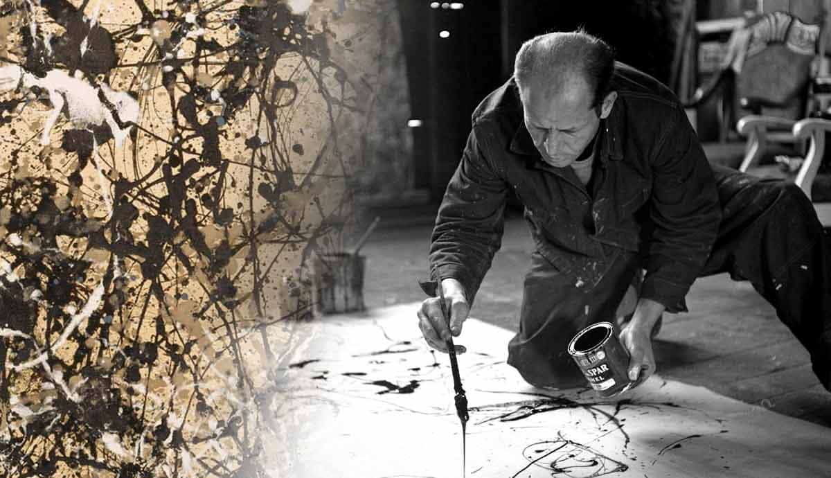 jackson pollock painting autumn rhythm