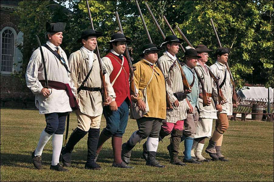 revolutionary war militia