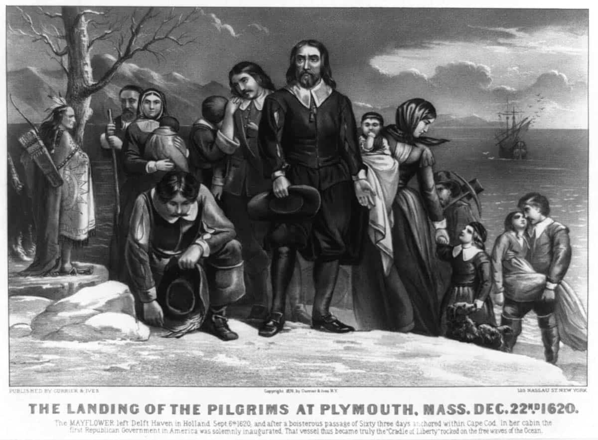 revolutionary war pilgrims 1600s