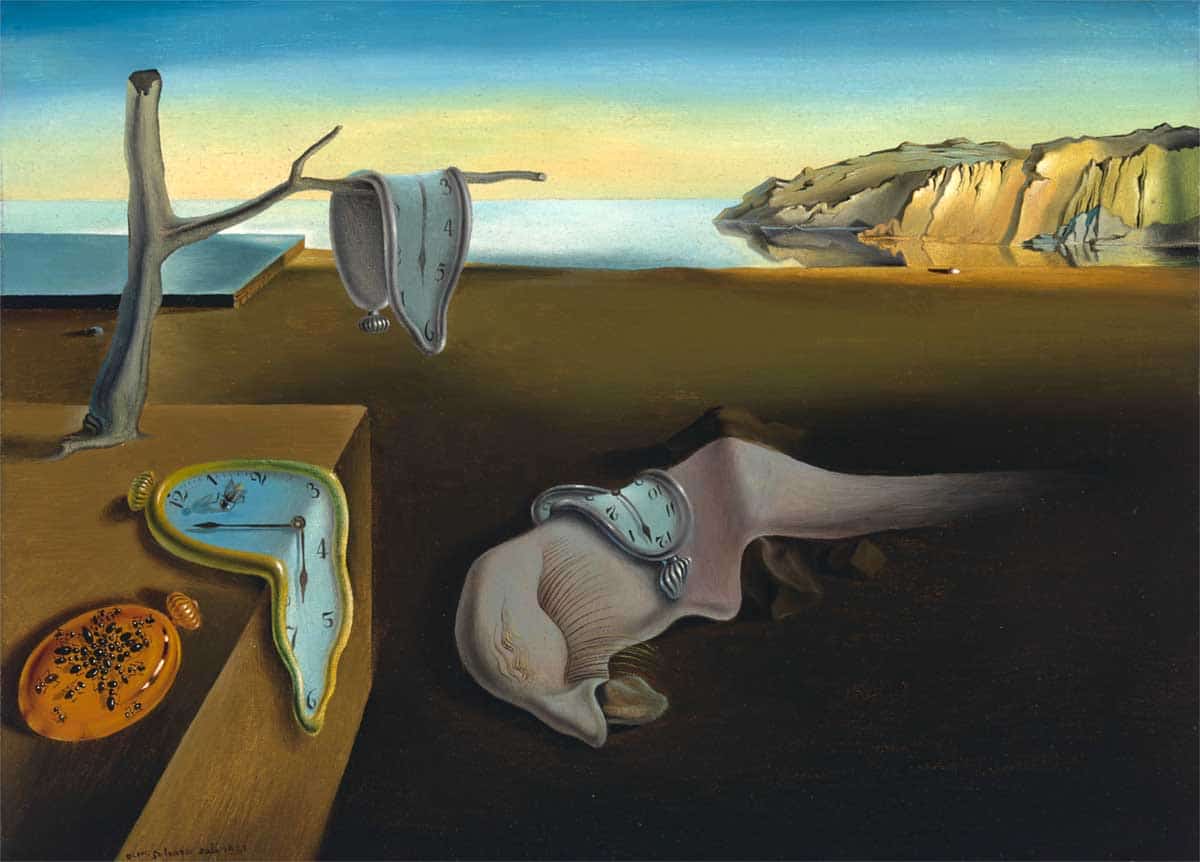 salvador dali persistence of memory