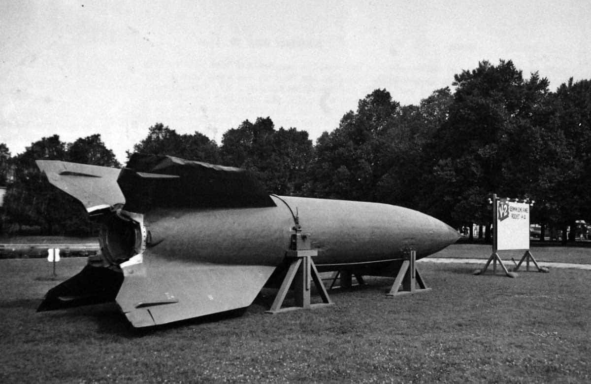 V2 rocket 1945