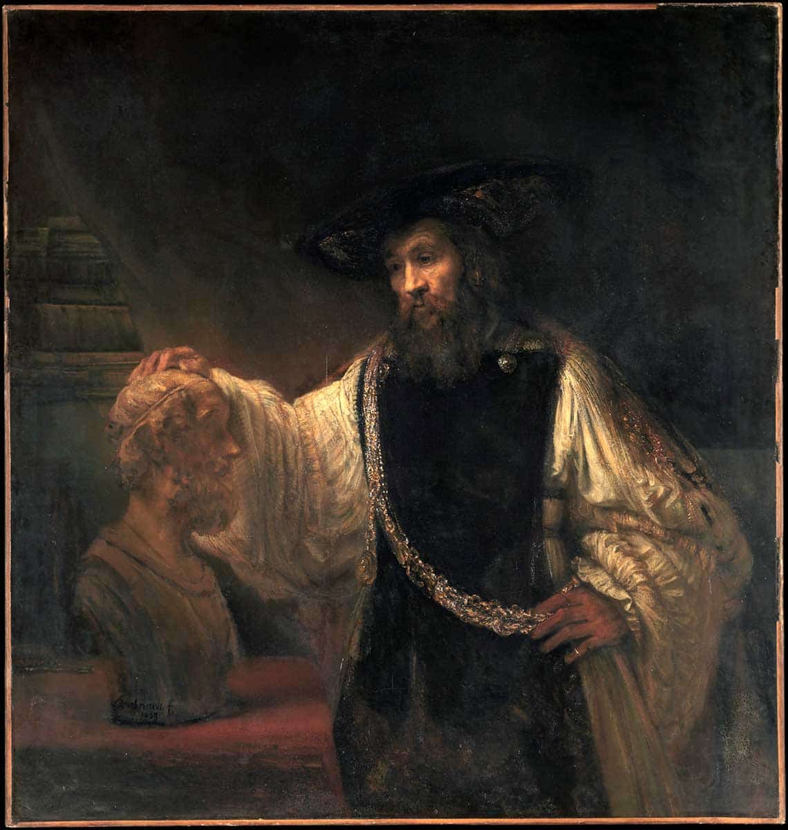 aristotle plato rembrandt