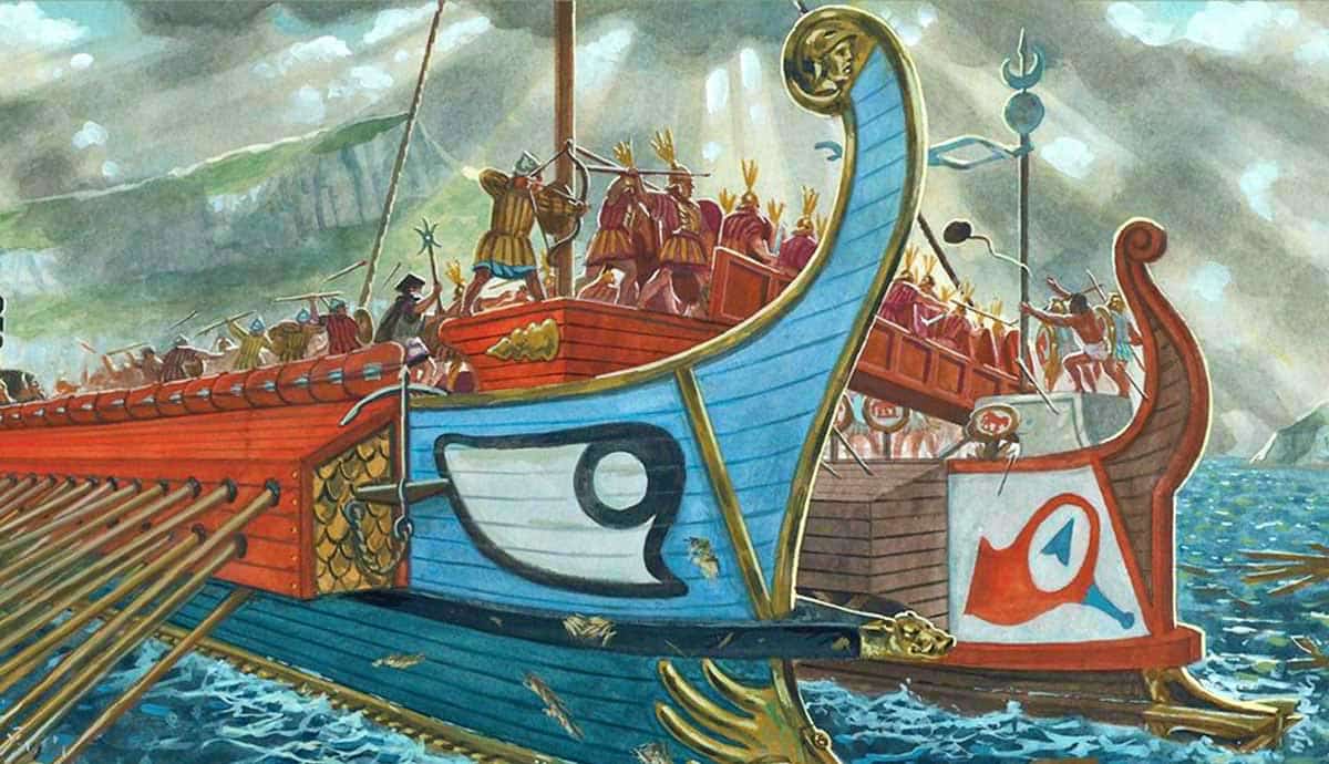 mylae roman naval battle