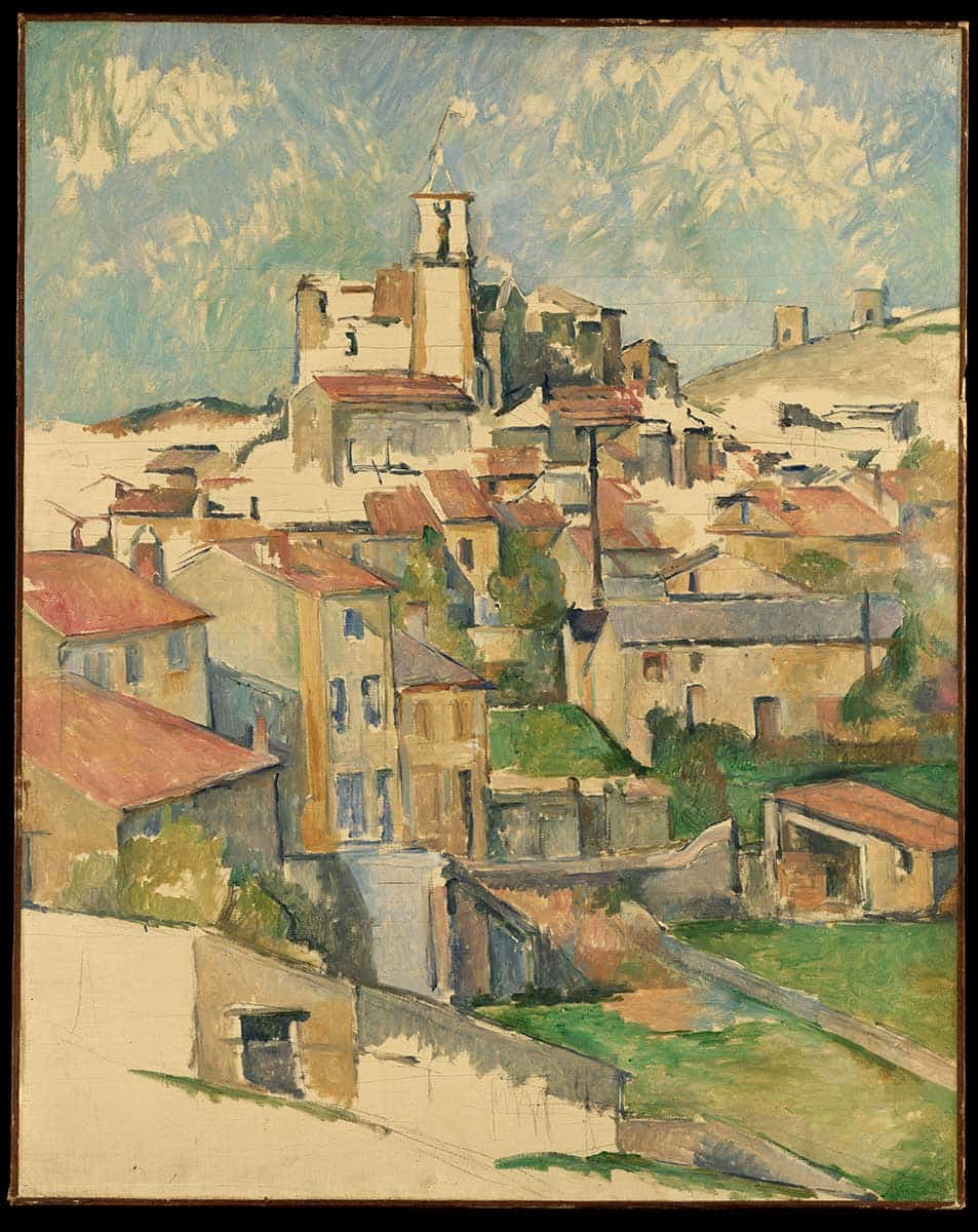 paul cezanne landscapes gardanne