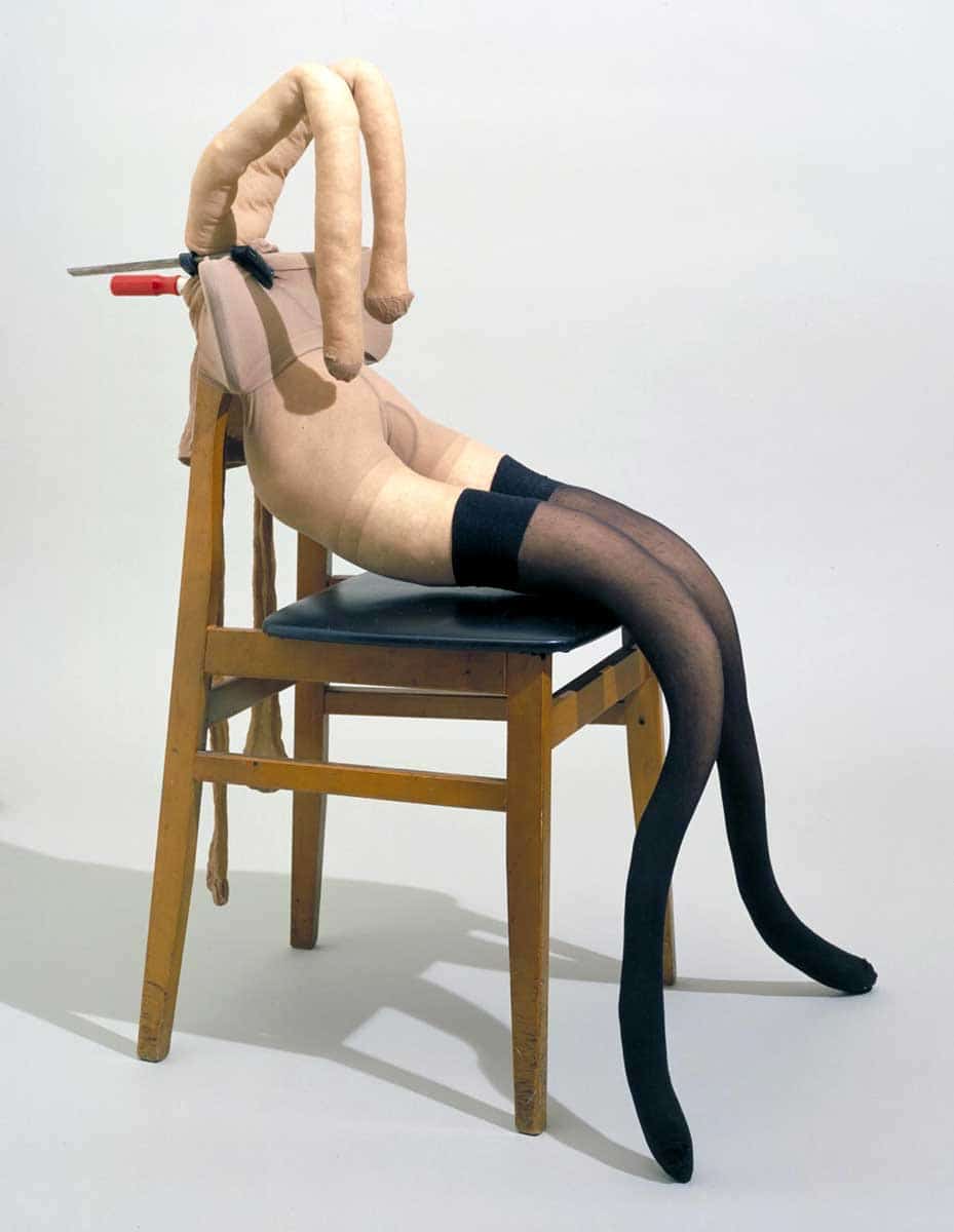 sarah lucas bunny girl sculpture