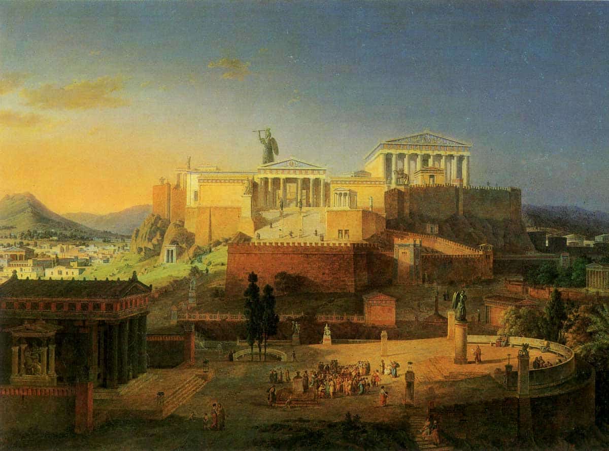 acropolis athens von klenze